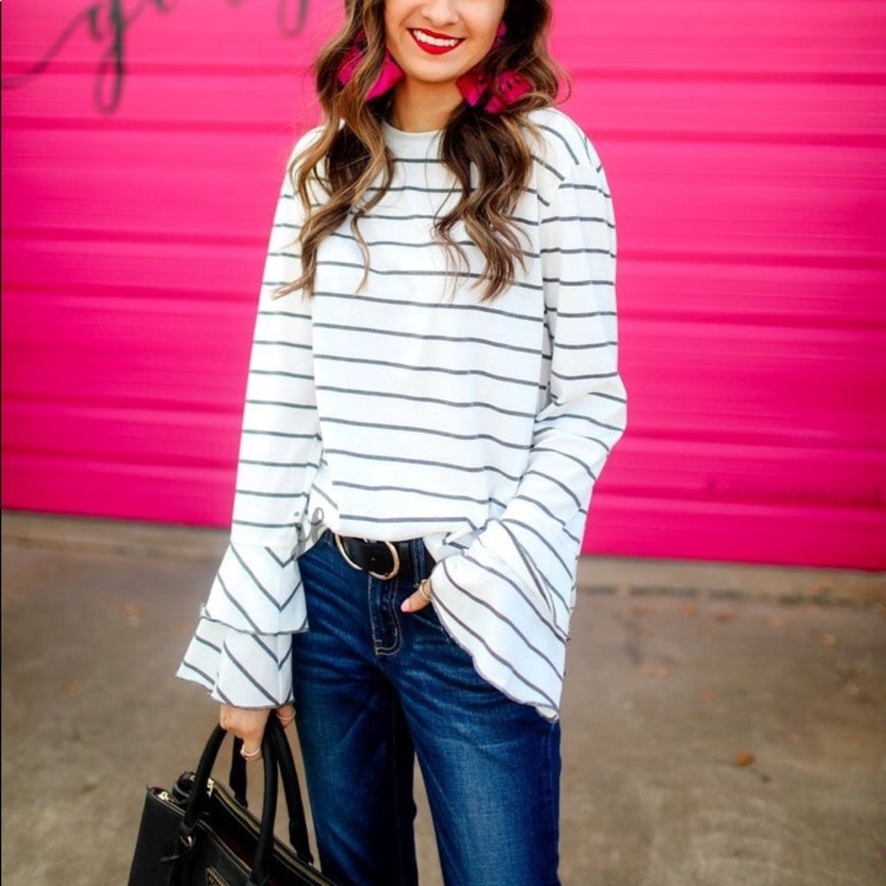 Jess Lea stripe blouse